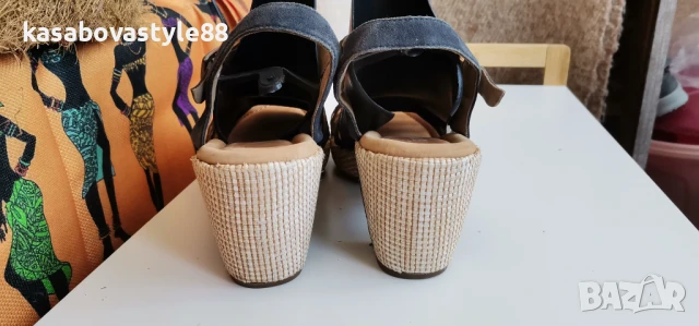 Сандали Gabor 40.5н.Естесвена кожа , снимка 11 - Сандали - 51093612