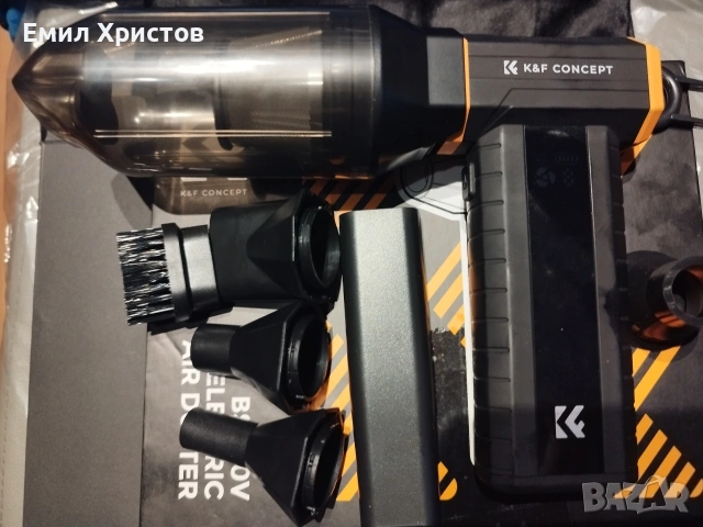 е K&F Concept BS500V Electric Air Duster, снимка 2 - Фритюрници - 53520915