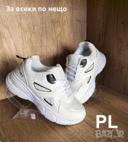 Дамски спортни маратонки Sport 2 Black;Кожа с дишаща материя, снимка 6 - Маратонки - 47359207