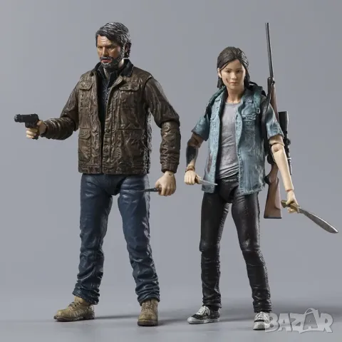 NECA The Last of Us Part II Ultimate Joel & Ellie ,нова пълен комплект , снимка 3 - Колекции - 48223221