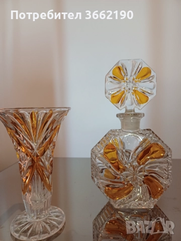 Сет от шише и вази, снимка 3 - Декорация за дома - 52909437