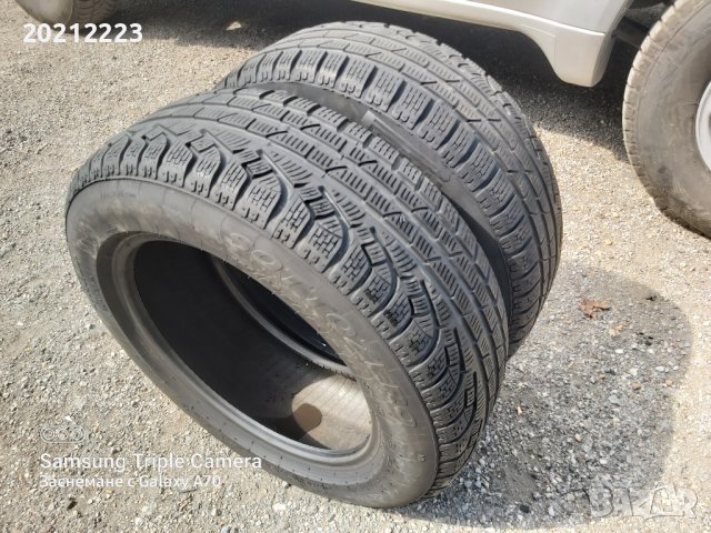 2 броя зимни гуми 205/60/16 Pirelli Sottozero, снимка 5 - Гуми и джанти - 37806897