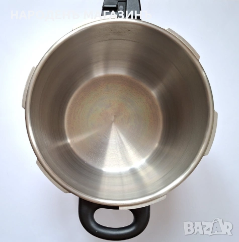 BEEM – Оригинална немска тенджера под налягане – голям размер 7 литра кухня готвене , снимка 7 - Съдове за готвене - 53287558