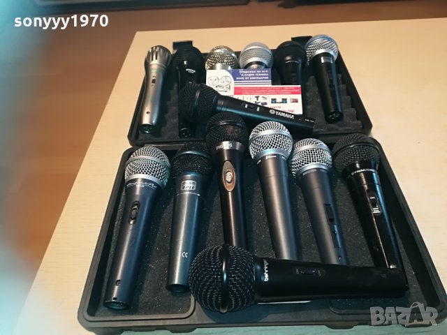 shure/stagg/yamaha/philips/behringer/vivanco 0406211918, снимка 2 - Микрофони - 33107603