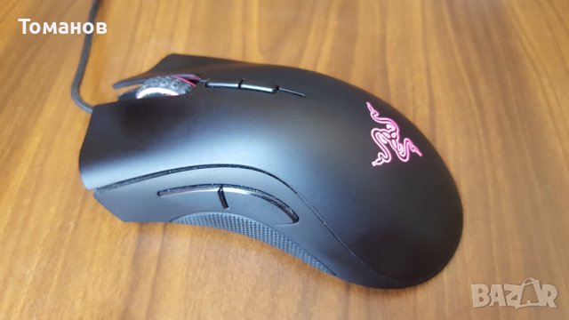 НОВА геймърска мишка Gaming Razer Deathadder Elite, Ергономична, снимка 3 - Клавиатури и мишки - 43442248