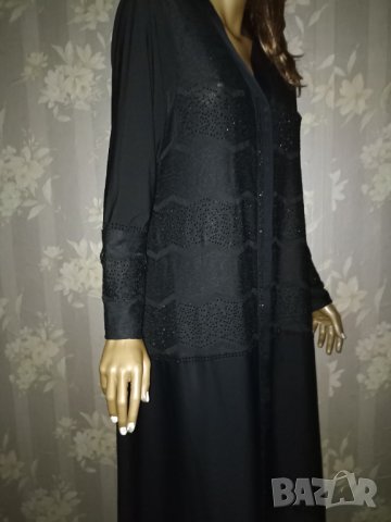 Дълга официална роба/ рокля за едра дама XXL, снимка 1