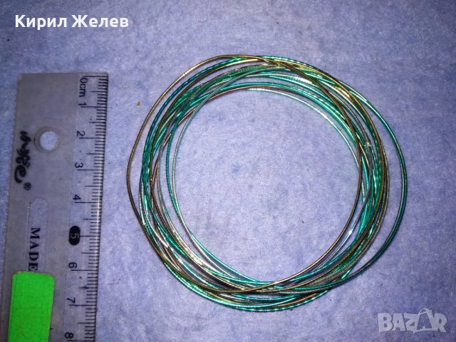 КОМПЛЕКТ ФИНИ СТОМАНЕНИ ОРИЕНТАЛСКИ РЕТРО СТИЛ ГРИВНИЧКИ 37919, снимка 3 - Гривни - 40837168