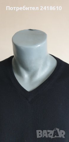 Emporio Armani  Cotton Knit Мens Size 56/ XL - 2XL  НОВО! ОРИГИНАЛ! Мъжка Блуза Пуловер!, снимка 9 - Пуловери - 43228644