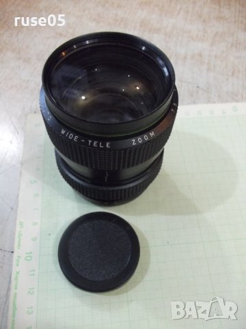 Обектив "HANIMEX-1:3.5-f=38mm-100mm" за фотоапарат работещ, снимка 6 - Обективи и филтри - 38807484