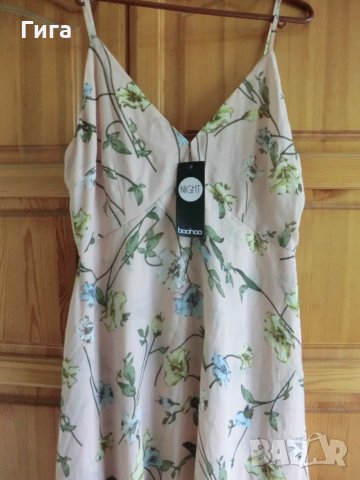 Нова дълга рокля, отпред къса, снимка 2 - Рокли - 33465613