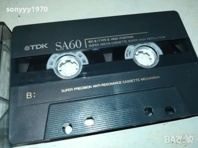 TDK SA60 TAPE MADE IN JAPAN 1712242000, снимка 6 - Аудио касети - 48382960