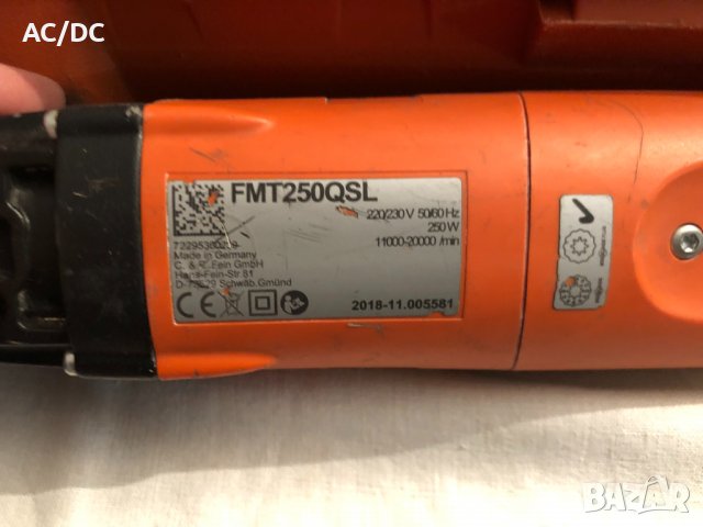 Fein MultiTool FMT 250 QSL/Многофункционален инструмент, снимка 4 - Други инструменти - 39876932