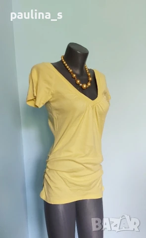 Четири различни броя / Блуза от трико с къс ръкав , снимка 5 - Корсети, бюстиета, топове - 50973495