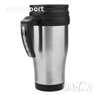 Чаша от неръждаема стомана max нова  Пластмасова дръжка Побира 450 мл. от любимите ви напитки Капакъ, снимка 2 - Термоси - 33583003