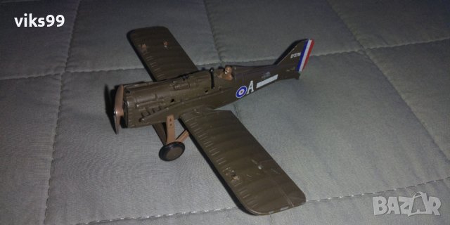 Royal Aircraft Factory S.E.5a Biplane Fighter Airplane Model, RAF 1918