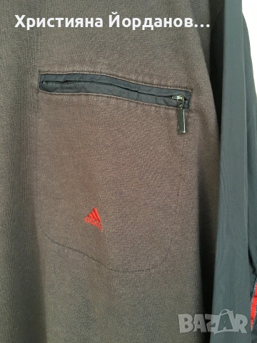 Adidas интересен модел суичър , Л, снимка 10 - Спортни дрехи, екипи - 53156305