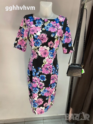 Рокля на цветя с/м