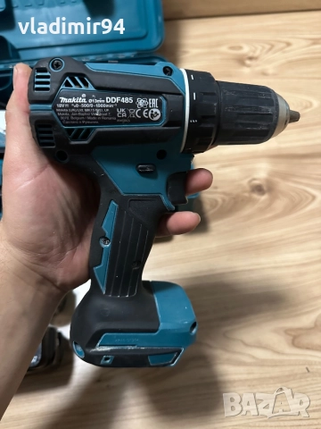 Makita DDF485 Безчетков винтоверт, снимка 7 - Винтоверти - 52880790