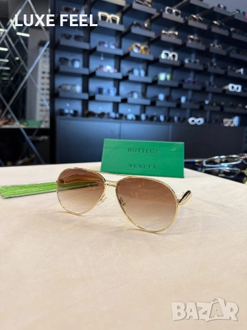 Bottega Veneta 💎 Дамски Слънчеви Очила , снимка 2 - Слънчеви и диоптрични очила - 53396602