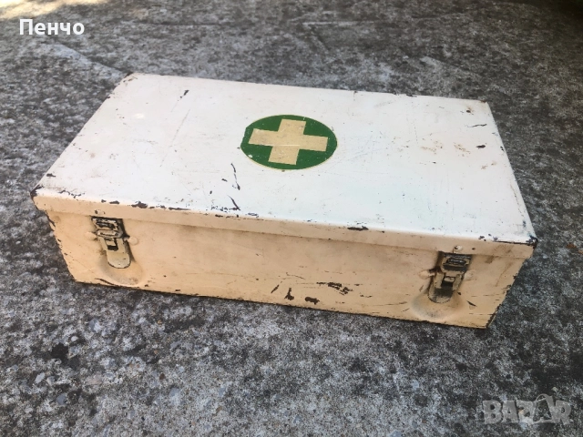 стара немска военна аптечка - WEHRMACHT - WWII - ОРИГИНАЛ