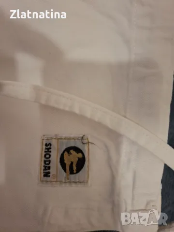 Кимоно SHODAN размер 1 с два колана., снимка 3 - Други - 49737716