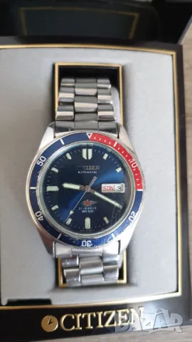 Мъжки часовник автоматик Citizen 4-R12021, снимка 11 - Антикварни и старинни предмети - 45381774