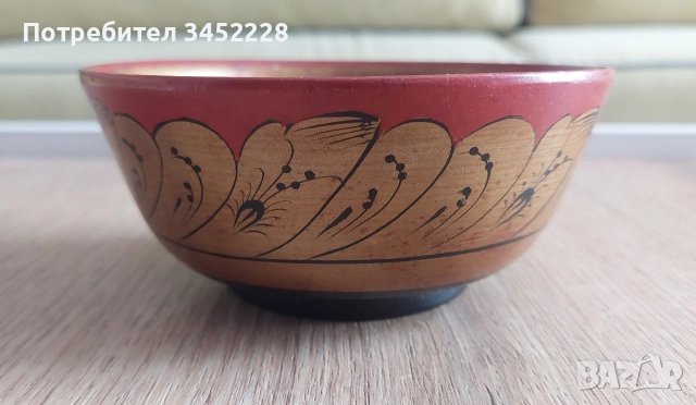 купички хохлома Русия за ценители , снимка 6 - Антикварни и старинни предмети - 52720492