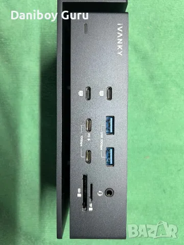 iVANKY FusionDock Max 1 Съвместим с Thunderbolt 4, докинг станция за монитор 20-в-1 Quad 6K@60Hz, 40, снимка 8 - Клавиатури и мишки - 49054670