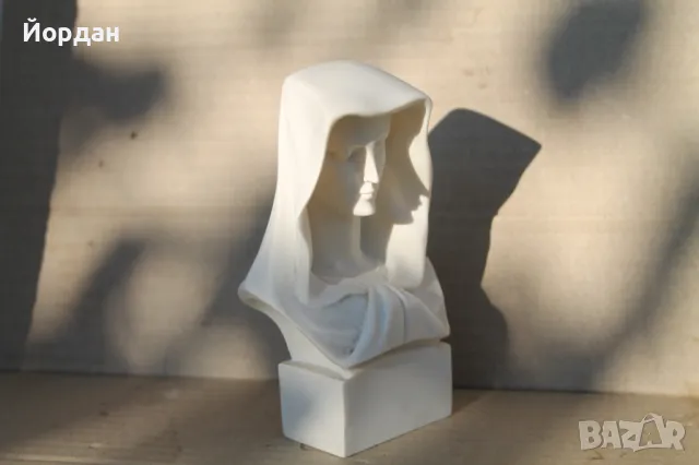 Мадона от алабастър, снимка 7 - Антикварни и старинни предмети - 48029204
