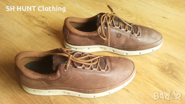 ECCO GORE-TEX YAK LEATHER Shoes размер EUR 44 естествена кожа водонепромокаеми - 1103, снимка 3 - Спортни обувки - 49993636