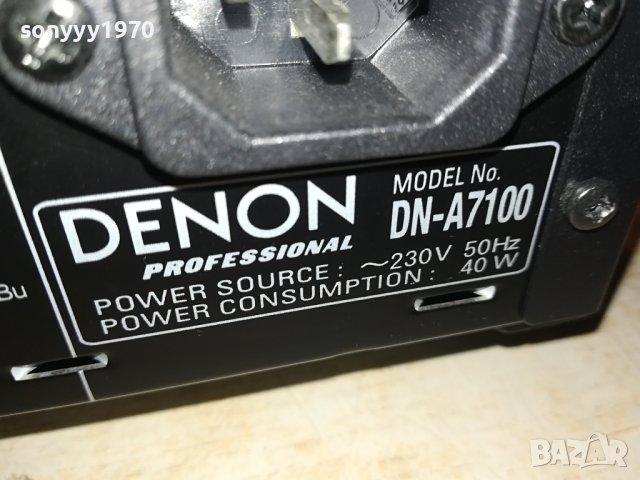 DENON PROFI PREAMPLI-SWISS 1512231000LK1EWC, снимка 17 - Ресийвъри, усилватели, смесителни пултове - 43421242