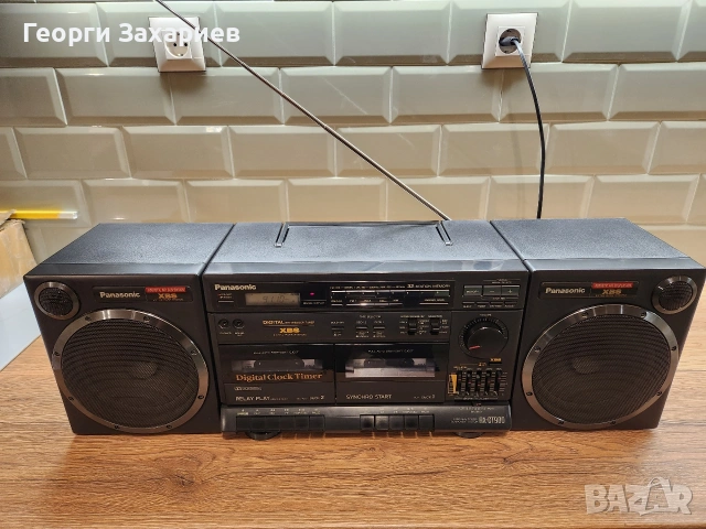 Радиокасетофон Panasonic RX-CT900 (Boombox) - Отлично състояние, снимка 2 - Радиокасетофони, транзистори - 53329410
