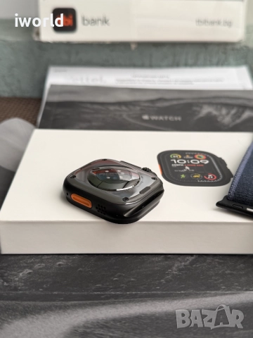 24мес❌ Гаранция‼️ Apple Watch ULTRA 2 ‼️ Лизинг от 42лв/м ‼️ 49mm Cell / Black Titanium, снимка 9 - Смарт часовници - 52144762