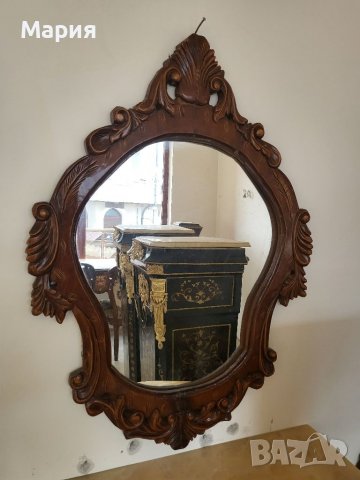 Красива барокова конзола с огледало 065, снимка 4 - Огледала - 38963908