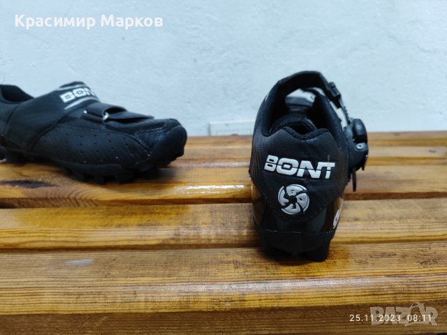 обувки за колоездене bont riot mtb spd Карбон, снимка 6 - Детски обувки - 43139568