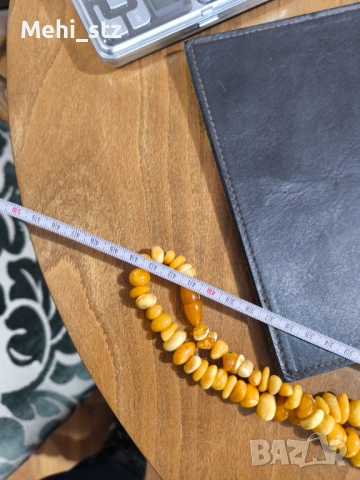 Царски гердан кехлибар 78 грама., снимка 5 - Колекции - 52987427