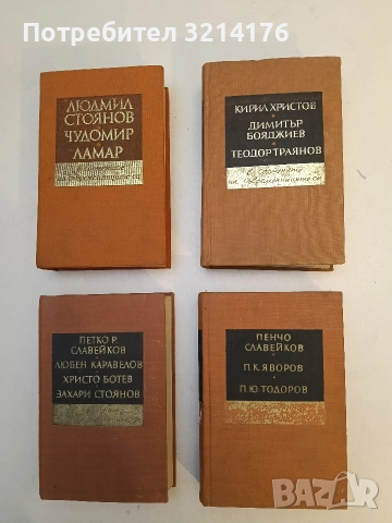 Пенчо Славейков, П. К. Яворов, П. Ю. Тодоров - в спомените на съвременниците си - Сборник