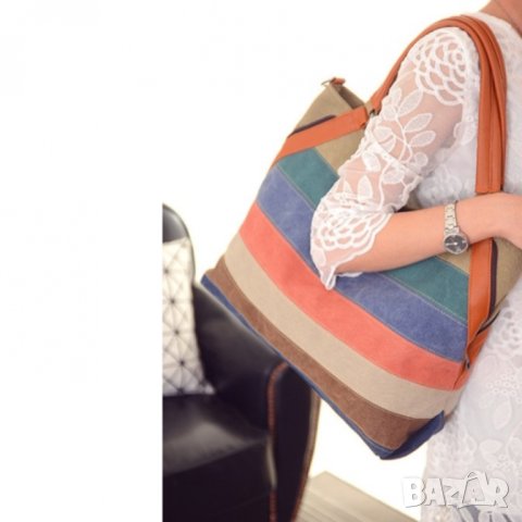 Дамска чанта тип торба Color 1132, снимка 3 - Чанти - 43054922