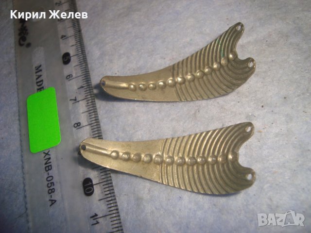 СРЕБРИСТИ МЕТАЛНИ ОРНАМЕНТИРАНИ ЕЛЕМЕНТИ от/за ОБЕЦИ БИЖУТА 5175, снимка 4 - Други - 36615113