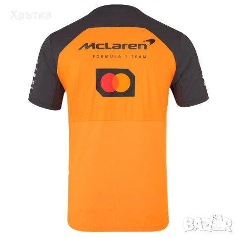 McLaren F1 Team Set Up Shirt - Оригинална мъжка тениска р-р L, снимка 3 - Тениски - 53024703