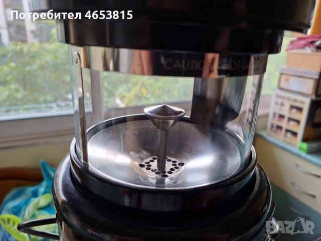 Кафе пекарна Hearthware – Печете прясно кафе за 15 мин! Много добро състояние + кутия, снимка 5 - Кафемашини - 52446960