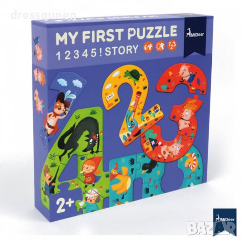 3595 Пъзел-приказка в числа, снимка 9 - Игри и пъзели - 37741875