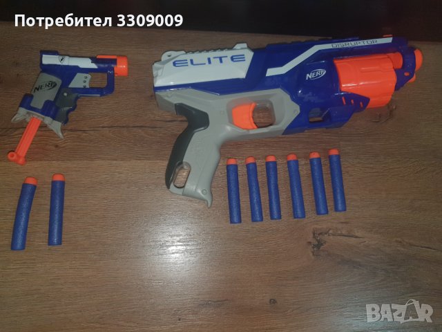 Nerf пистолет N-Strike - Jolt и Nerf пистолет Elite, Disruptor, снимка 1 - Други - 43992019