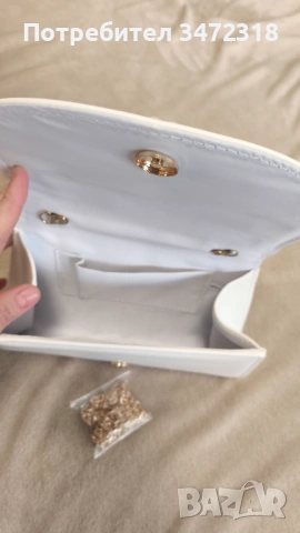 Булчинска чантичка , снимка 2 - Сватбени аксесоари - 53456104