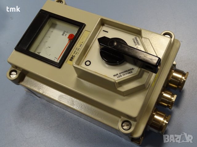 Контролен изключвател BBC GHG 255 16 А , снимка 6 - Резервни части за машини - 32237168