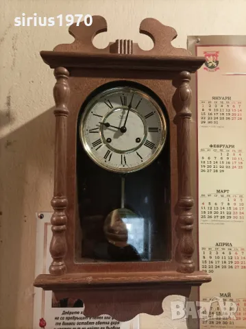 немски стенен часовник хермле