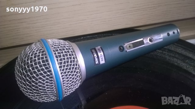 SHURE BETA SM 58S-PROFESSIONAL VOCALE MICROPHONE-ВНОС ХОЛАНДИЯ, снимка 3 - Микрофони - 27879674