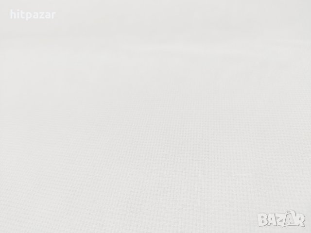 Плат текстил Сахара бяла, снимка 1