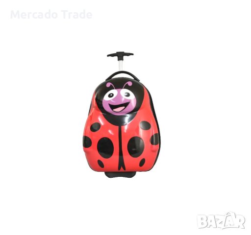 Детски куфар Mercado Trade, 3D, Поликарбон, 31799, Различни модели
