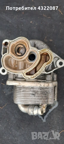 Корпус маслен филтър / охладител за BMW 3 Series E90 320i 150к.с. Sedan 2005-2012, снимка 2 - Части - 53055435